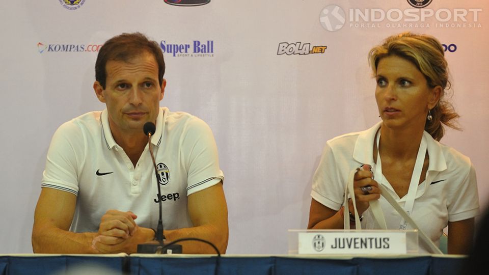 Massimiliano Allegri (Juventus/kiri) Copyright: © Ratno Prasetyo/Indosport
